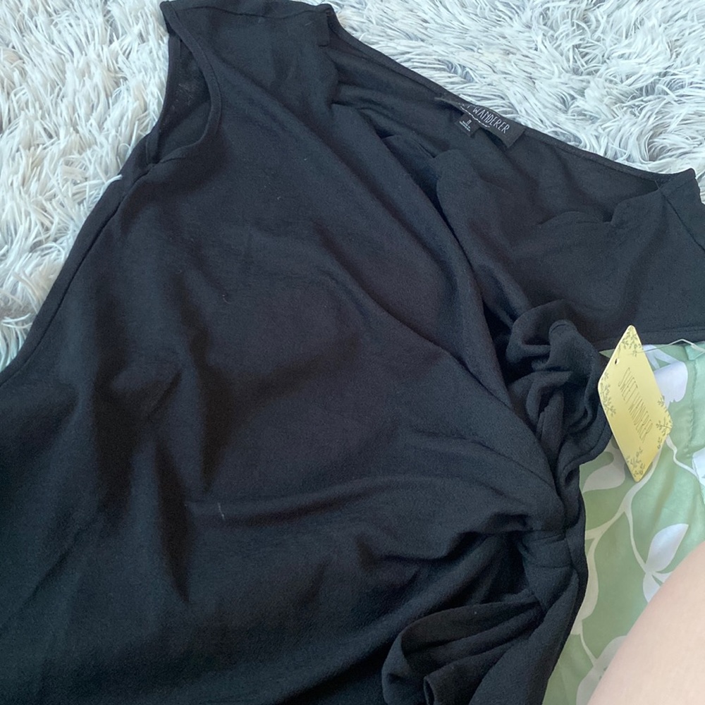 black blouse